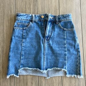 Forever 21 denim mini skirt XS